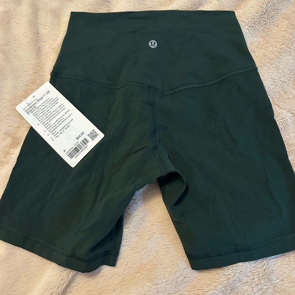 Lululemon align HR short 6 inch legacy green size 4 NWT - Picture 6 of 8